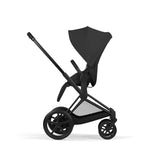 NEW CYBEX e-PRIAM Ultimate Birth and Beyond Bundle  - Comfort Collection - Matt Black Sepia Black