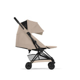 NEW CYBEX Coya Ultimate Bundle Comfort Collection - Black Frame - Coze Beige