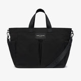 Tiba + Marl Canvas Pocket Tote Black