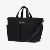 Tiba + Marl Canvas Pocket Tote Black