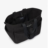 Tiba + Marl Canvas Pocket Tote Black