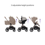 Silver Cross Breez Ultimate 360 Family Car Seat Bundle - Champagne