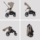 Silver Cross Breez Ultimate 360 Family Car Seat Bundle - Champagne