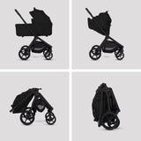 Silver Cross Breez Ultimate 360 Family Car Seat Bundle - Onyx