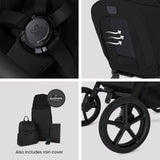 Silver Cross Breez Ultimate 360 Family Car Seat Bundle - Onyx
