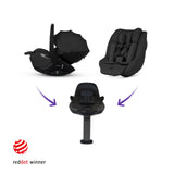 Silver Cross Breez Ultimate 360 Family Car Seat Bundle - Pewter