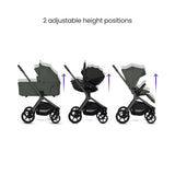 Silver Cross Breez Ultimate 360 Family Car Seat Bundle - Pewter