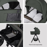 Silver Cross Breez Ultimate 360 Family Car Seat Bundle - Pewter
