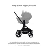 Silver Cross Breez Stroller - Onyx