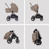 Silver Cross Breez Ultimate 360 Car Seat Bundle - Champagne