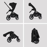 Silver Cross Breez Ultimate 360 Car Seat Bundle - Onyx