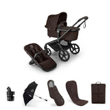 Bugaboo Fox 5 Renew Complete Pushchair Bundle - Cocoa Brown