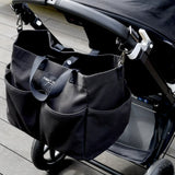Tiba + Marl Canvas Pocket Tote Black