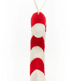 FESTIVE FOLLY CANDY CANE HANGING DECORATION