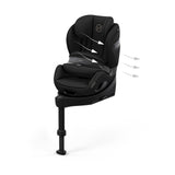 CYBEX Anoris S i-Size180° Airbag Car Seat - Sepia Black - Comfort
