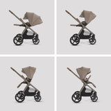 Silver Cross Cove 2 Ultimate 360 Car Seat Bundle - Champagne - Natural Taupe Car Seat