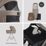 Silver Cross Cove 2 Ultimate 360 Family Car Seat Bundle- Champagne - Natural Taupe Car Seat