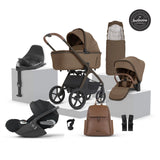 Silver Cross Cove 2 Ultimate 360 Car Seat Bundle - Maple - Cybex Cloud T Plus & T Base