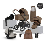 Silver Cross Cove 2 Ultimate 360 Car Seat Bundle - Maple - Natural Taupe Car Seat