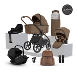 Silver Cross Cove 2 Ultimate 360 Car Seat Bundle - Maple - Iconic Black Car Seat