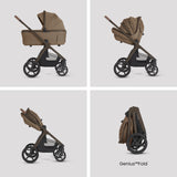 Silver Cross Cove 2 Ultimate 360 Family Car Seat Bundle - Maple - Iconic Black Car Seat