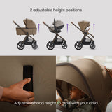 Silver Cross Cove 2 Ultimate 360 Family Car Seat Bundle - Maple - Natural Taupe Car Seat