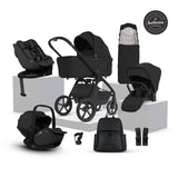 Silver Cross Cove 2 Ultimate 360 Family Car Seat Bundle - Onyx - Iconic Black Car Seat