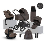 Silver Cross Cove 2 Ultimate 360 Family Car Seat Bundle - Chocolate - Timeless Cocoa Car Seat