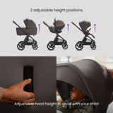 Silver Cross Cove 2 Ultimate 360 Family Car Seat Bundle - Chocolate - Timeless Cocoa Car Seat