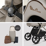 Silver Cross Cove Ultimate 360 Family Car Seat Bundle - Champagne