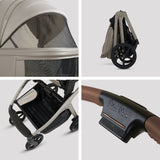Silver Cross Cove Ultimate 360 Family Car Seat Bundle - Champagne