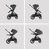 Silver Cross Cove Ultimate 360 Car Seat Bundle - Pewter