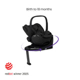Silver Cross Cove Ultimate 360 Car Seat Bundle - Pewter