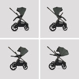 Silver Cross Cove Ultimate 360 Family Car Seat Bundle - Pewter