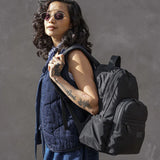 TIBA + MARL Elwood 2.0 Changing Backpack Black Woven