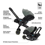 Doona X Car Seat & Stroller Slate Green