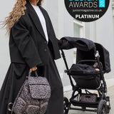 ALTO CHANGING BACKPACK BROWN TONAL LEOPARD