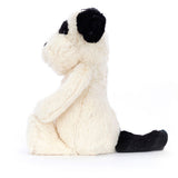 Jellycat Bashful Black & Cream Puppy