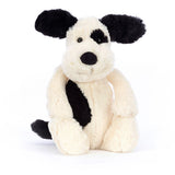 Jellycat Bashful Black & Cream Puppy