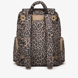 ALTO CHANGING BACKPACK BROWN TONAL LEOPARD