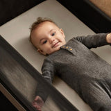 Snuzpod Crib 2 Pack Fitted Sheets - Grey