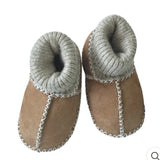 Sheepskin Sock Booties - Caramel