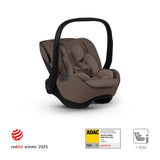 Silver Cross Glide Plus 360 Infant Car Seat (Birth to 18 months) Timeless Cocoa