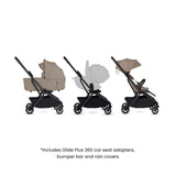 Silver Cross Nia Stoller and Carrycot - Champagne