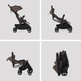 Silver Cross Nia Stoller and Carrycot - Chocolate