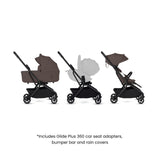 Silver Cross Nia Stoller and Carrycot - Chocolate