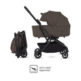 Silver Cross Nia Travel System with accessory pack - Chocolate