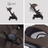 Silver Cross Nia Travel System with accessory pack - Chocolate