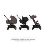 Silver Cross Nia Travel System with accessory pack - Chocolate