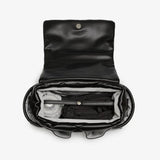 TIBA+MARL Nova Eco Compact Changing Bag Black Quilted Faux Leather